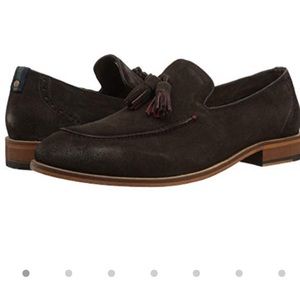 MENS STEVE MADDEN BROWN TASSEL LOAFERS